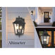 Altimeter 4 Light 11 inch Sand Coal Outdoor Pendant, Great Outdoors